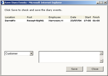 Delete Event