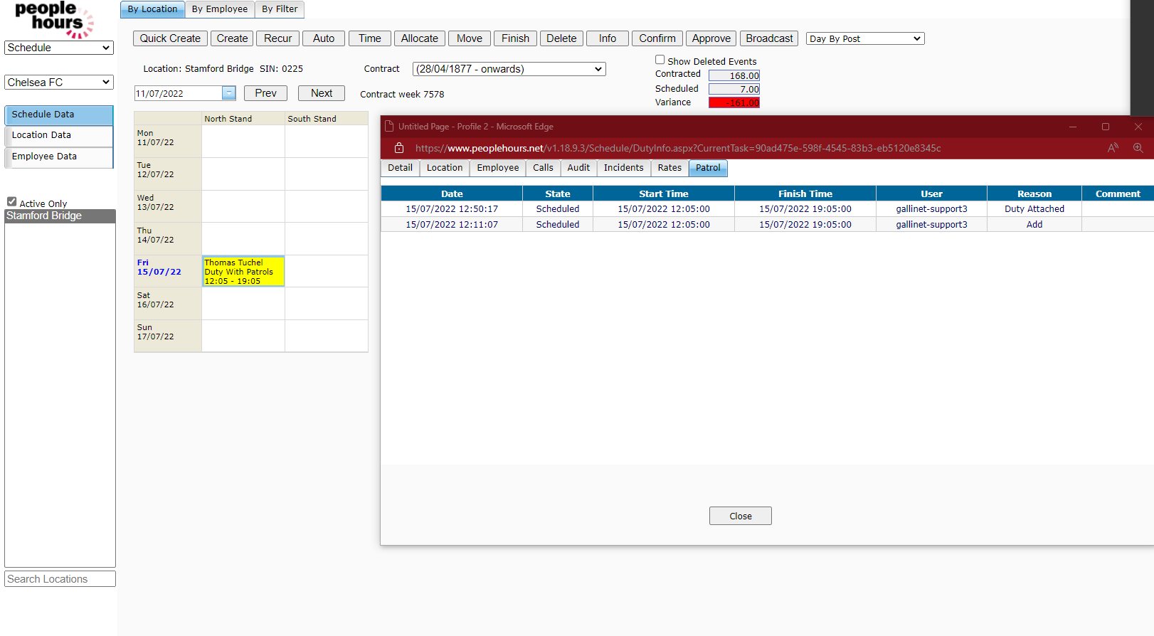 Adding Patrols to Duties 14