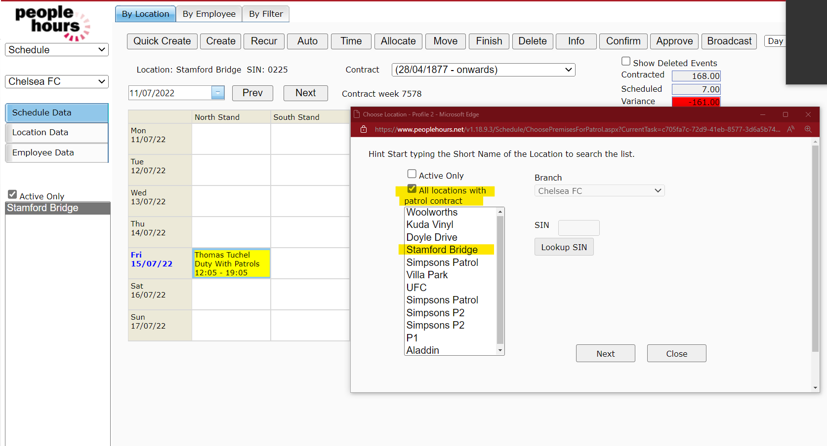 Adding Patrols to Duties 12