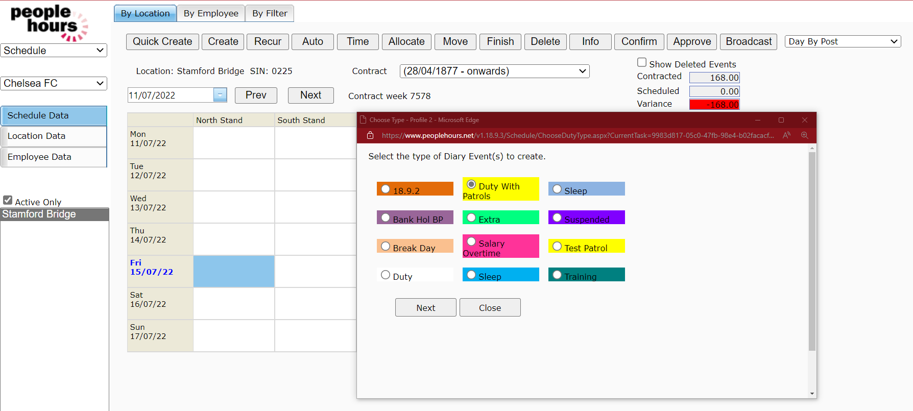 Adding Patrols to Duties 4