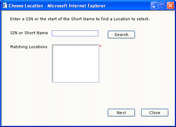 Slect Location