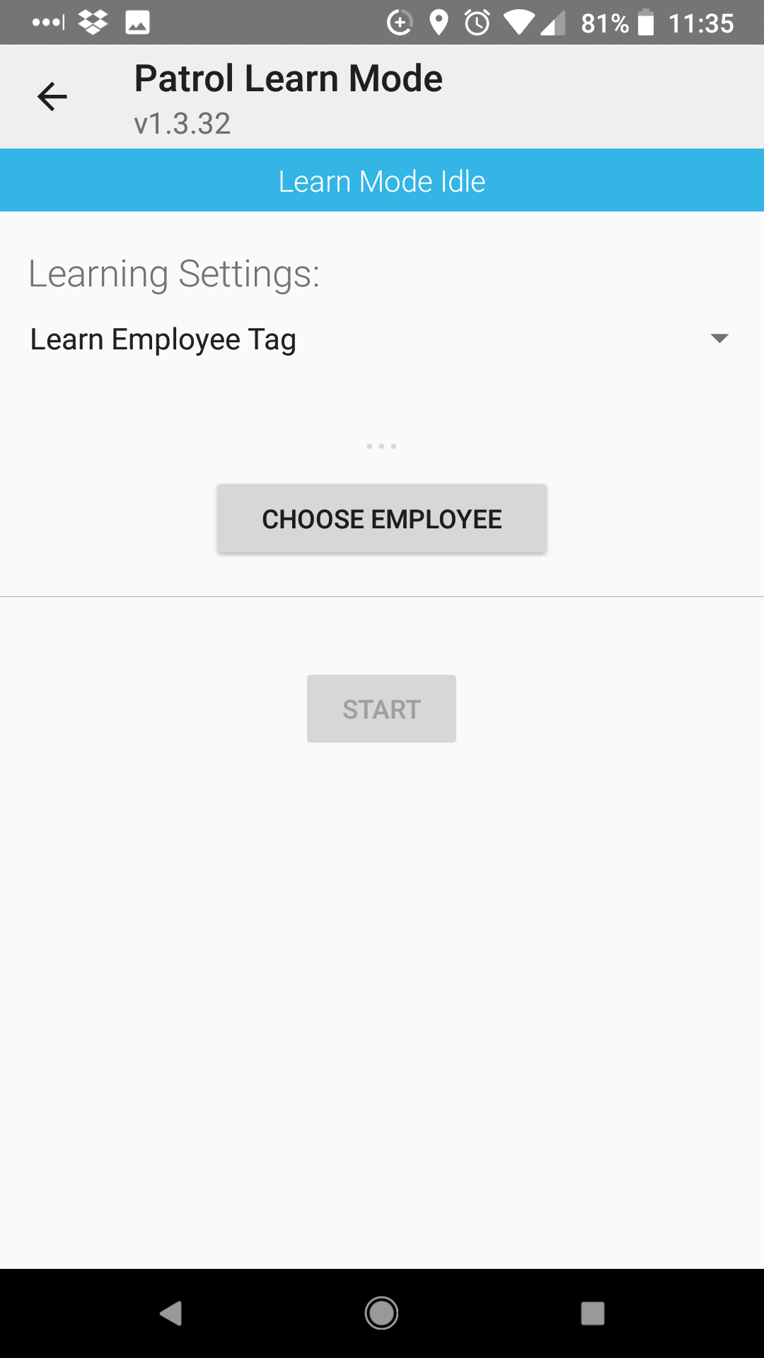 2. Choose Employee