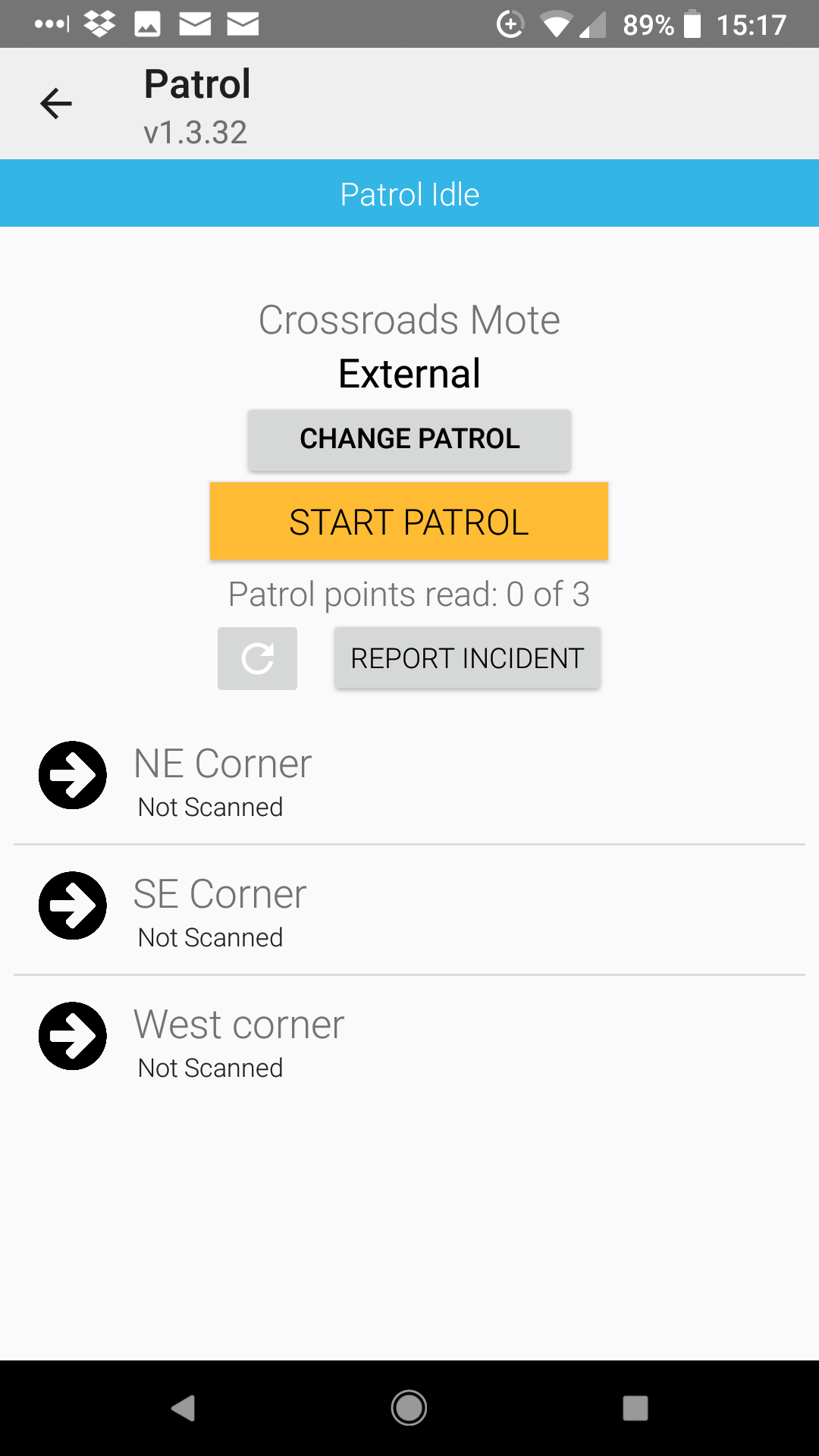 4 Starting the patrol