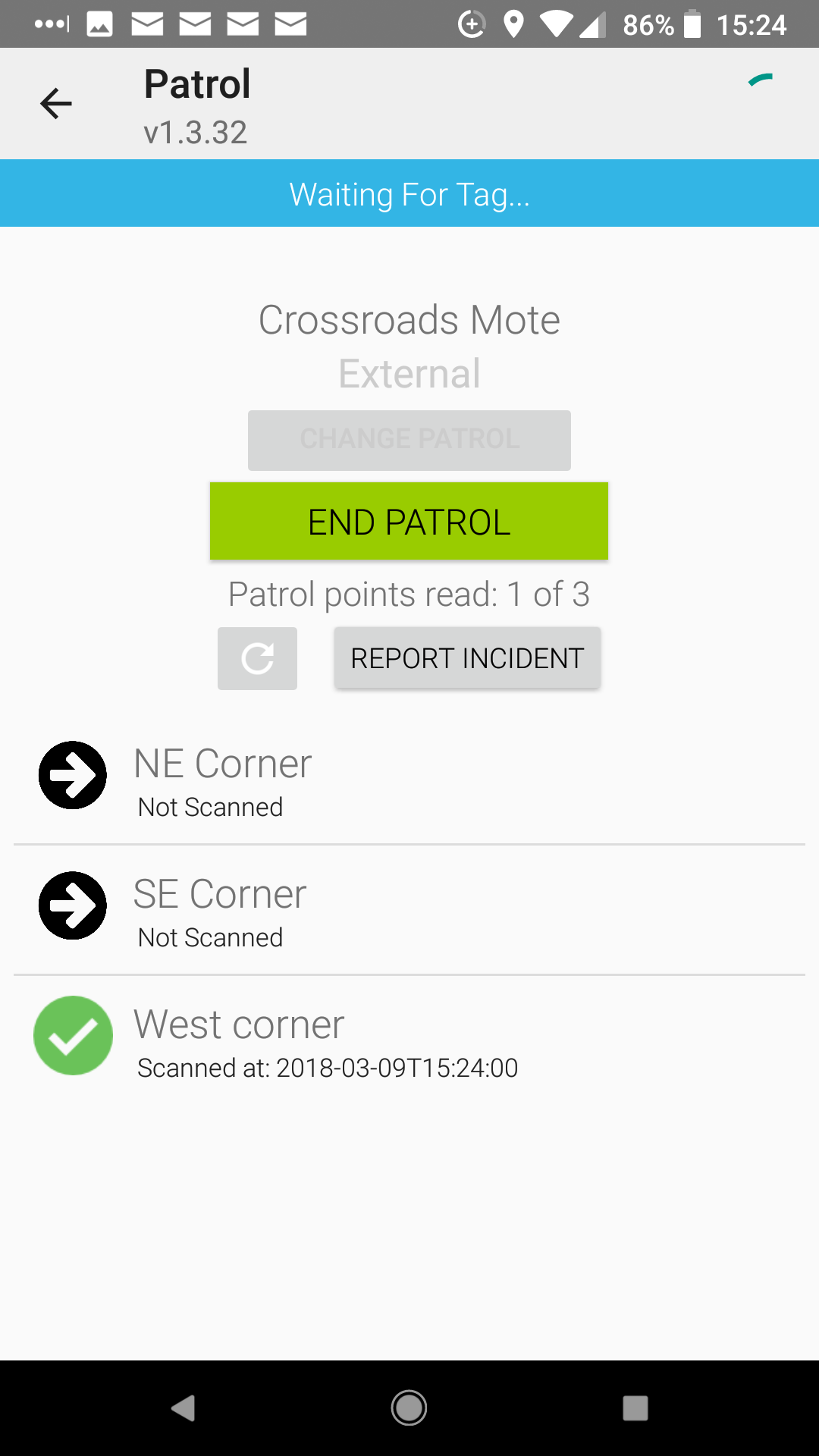 5a Recording the patrol