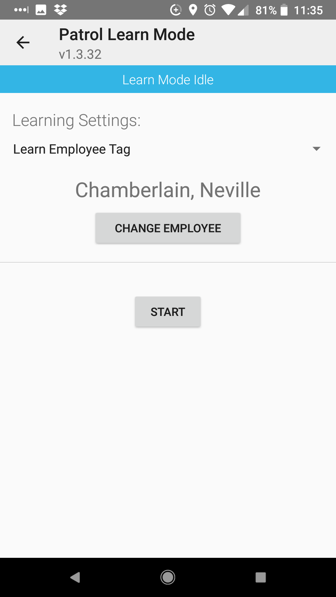 4. Patrol Learn Mode
